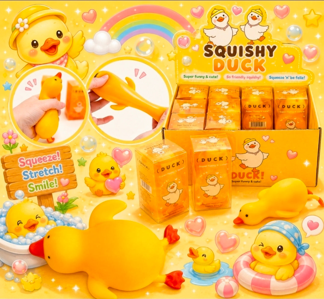 12pc Yellow duck with box