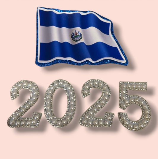 El Salvador graduation Topper set