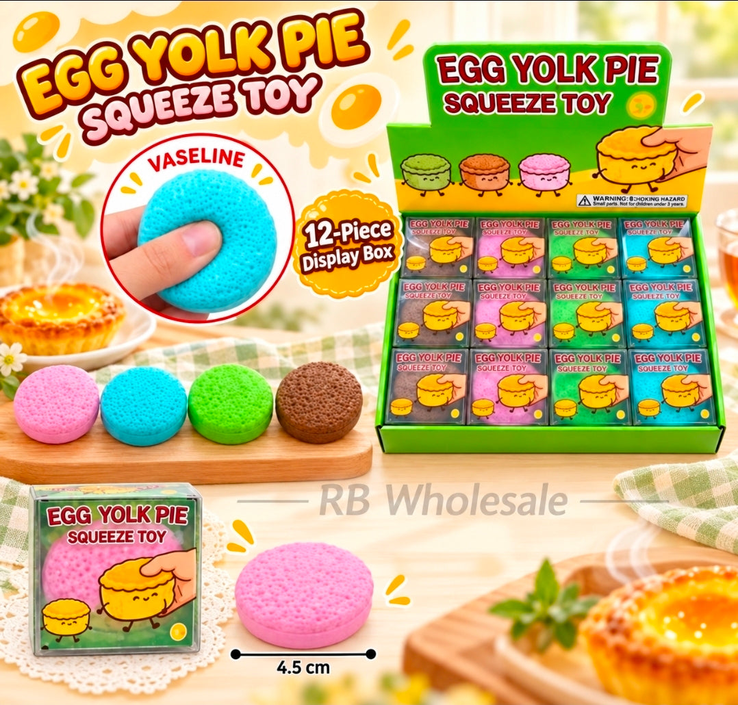 12PC Vaseline Egg Yolk Pie 🥧 🥚