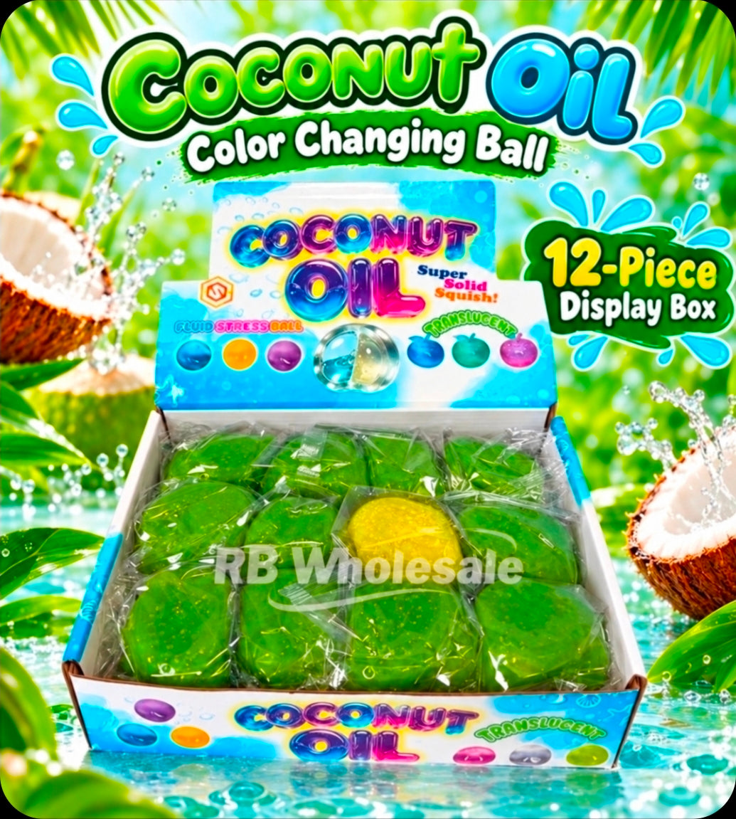 12PC COCONUT OIL GREEN BALL 💚