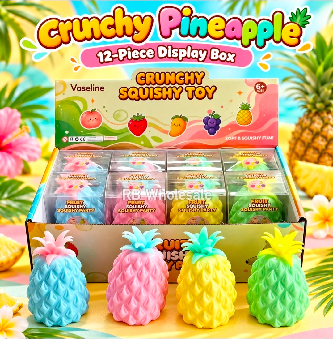 12PC Scented Crunchy Pineapple 🍍