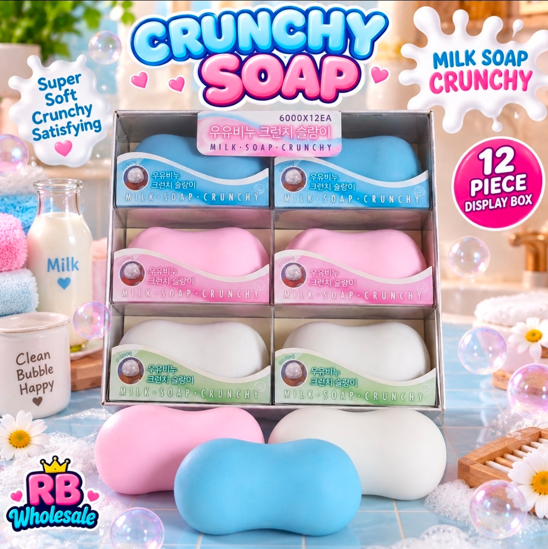 12pc Crunchy Soap 🧼