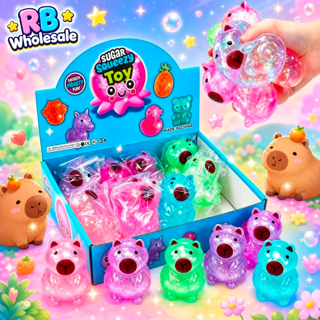 12pc Sugar capybara