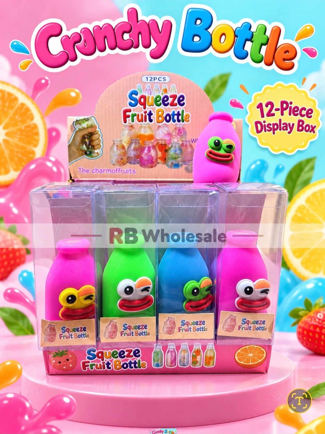 12PC Crunchy Face Bottle