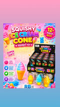 12PC Squishy Ice Cream Cone