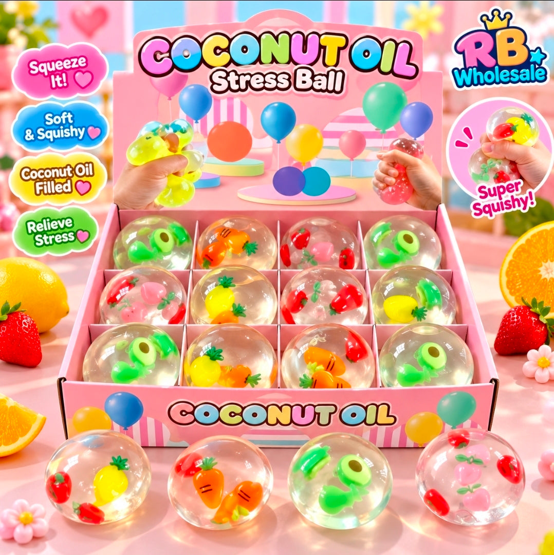 12PC Fruit Coconut Oil Ball