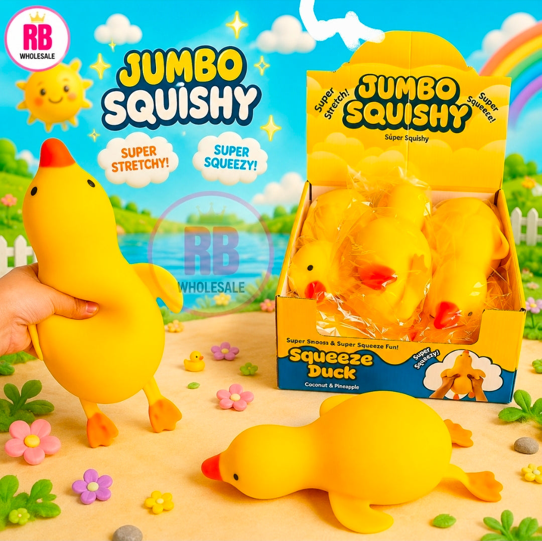 6PC JUMBO YELLOW DUCK