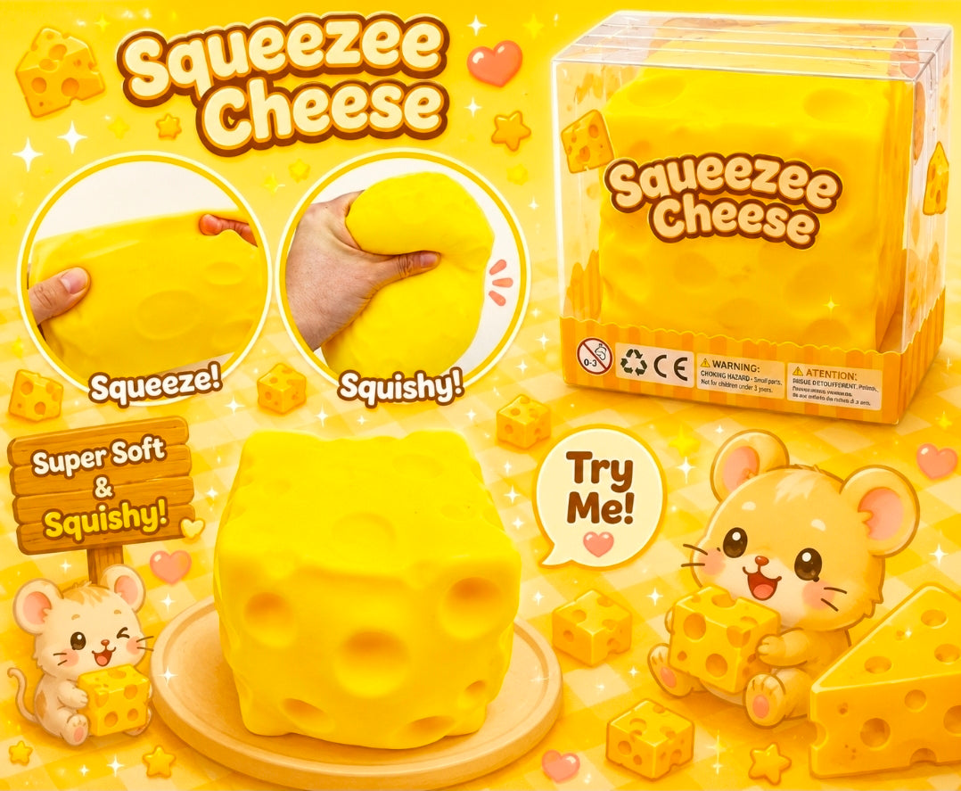 Big cheese with box