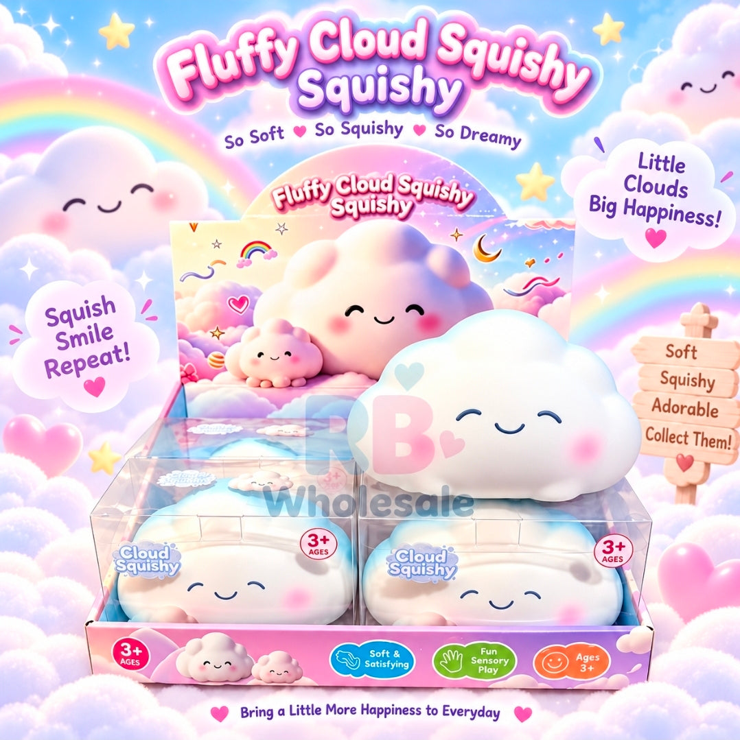 6PC JUMBO FLUFFY CLOUD