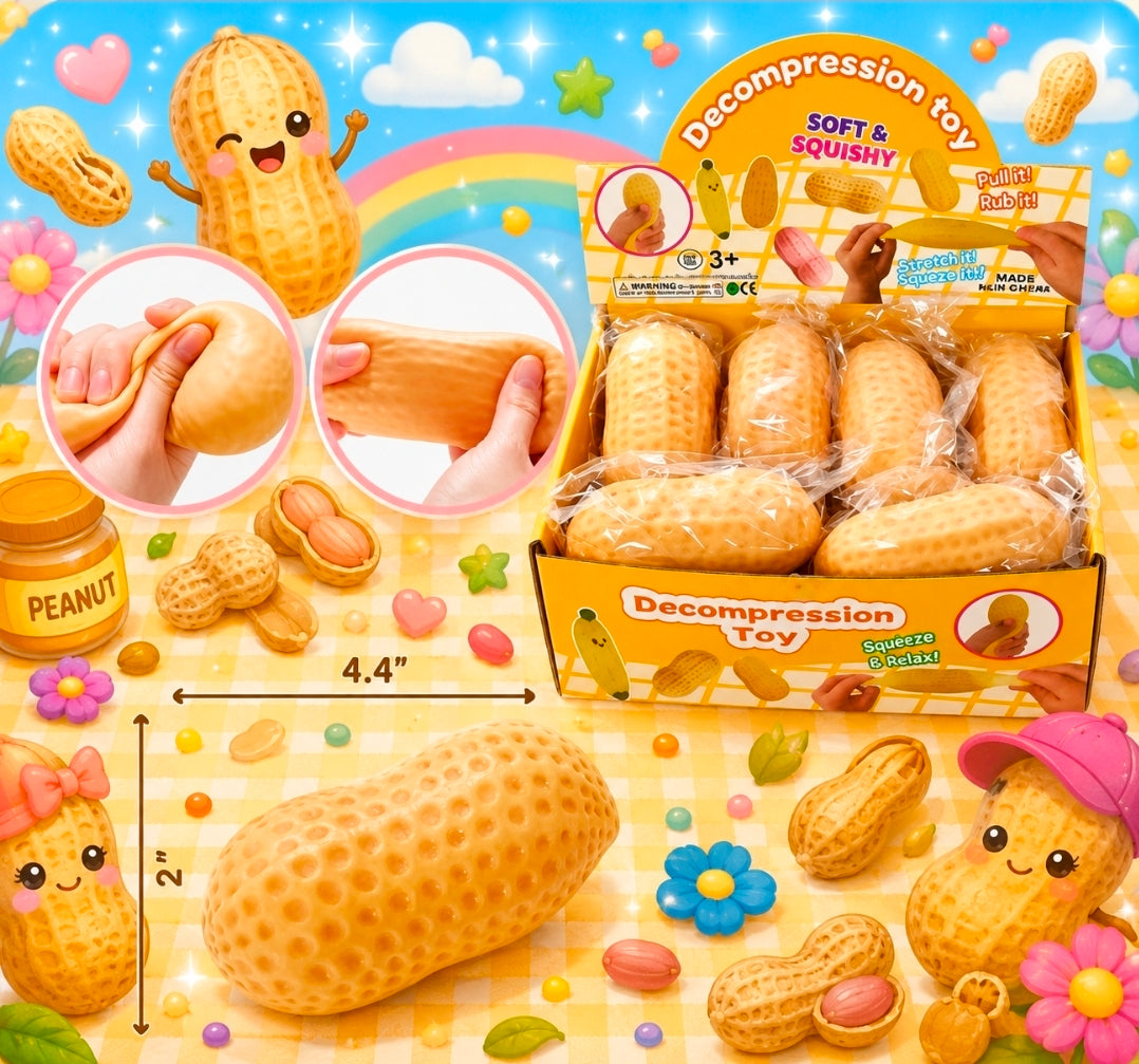 12pc Peanut 🥜 squishy