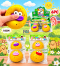 6PC Big Potato Face