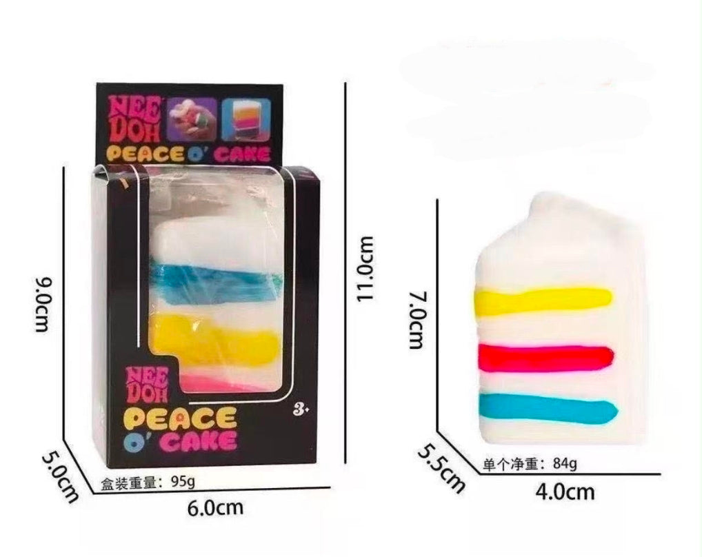 1pc Piece of cake squishy
