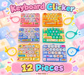 12PC Big keyboard Clicker (#322)