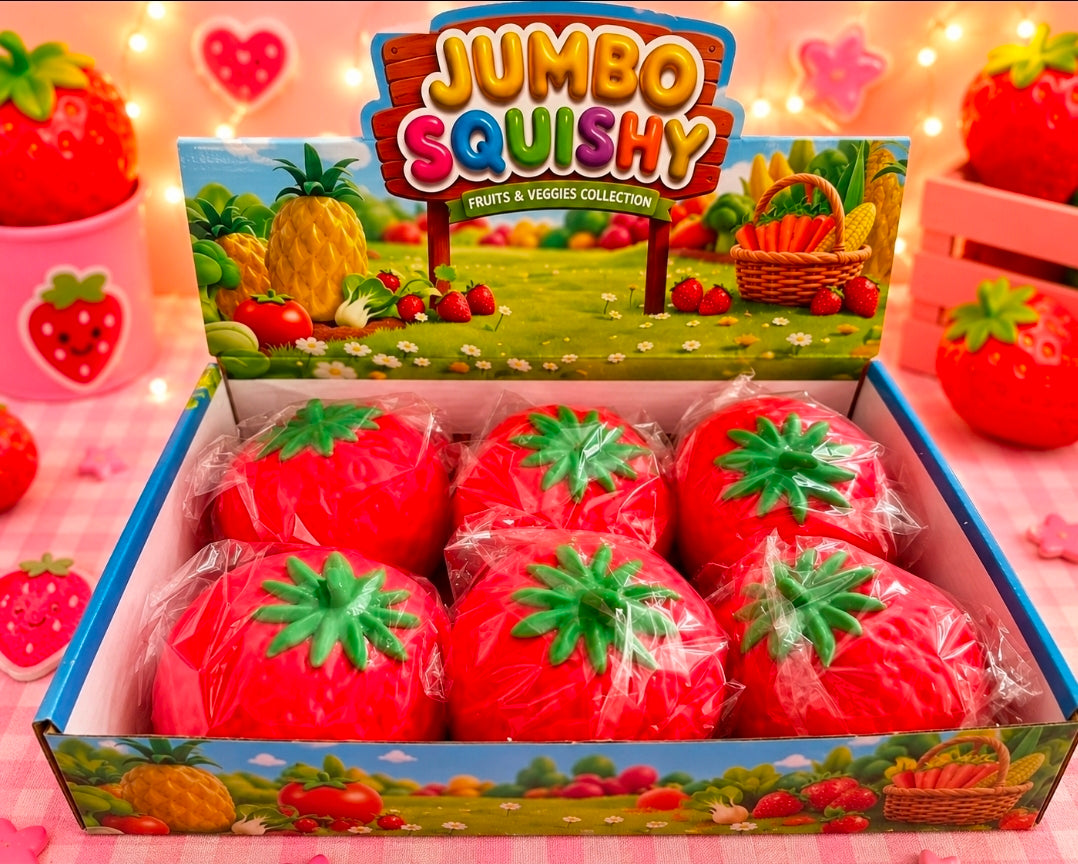 6pc Jumbo strawberry 🍓