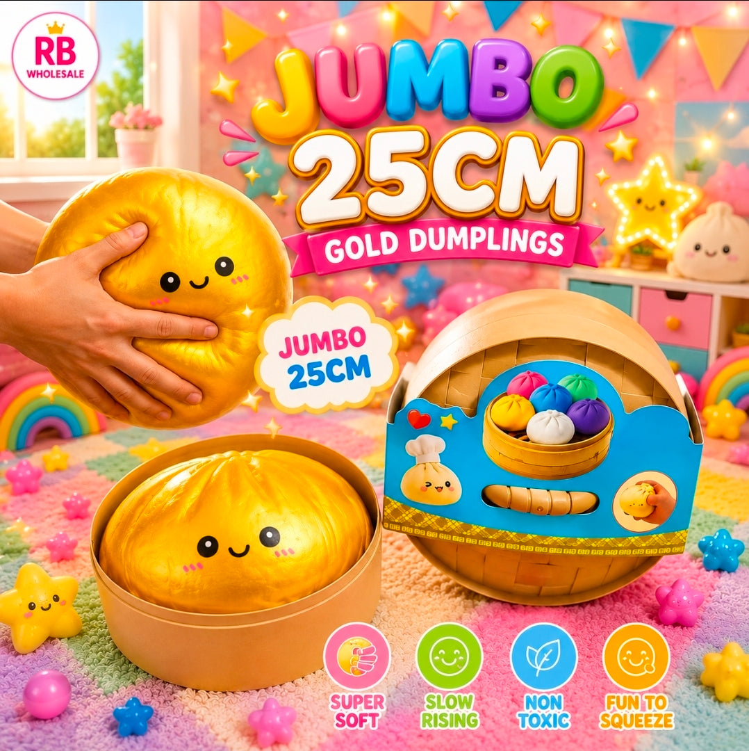 25CM Jumbo Gold Dumpling