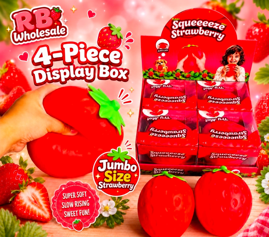 4Pc Jumbo strawberry 🍓