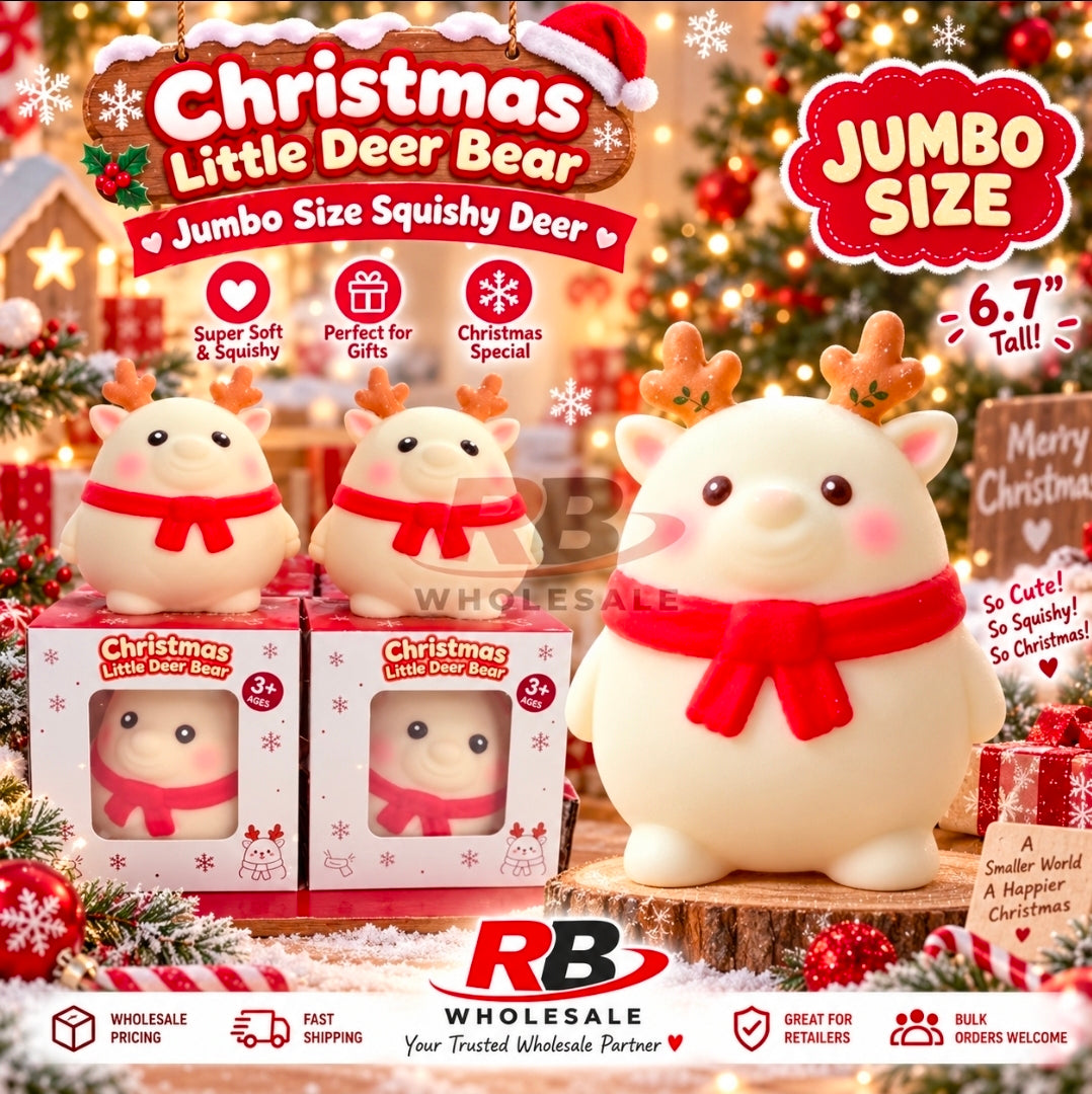 6PC JUMBO BEAR DEER 🦌