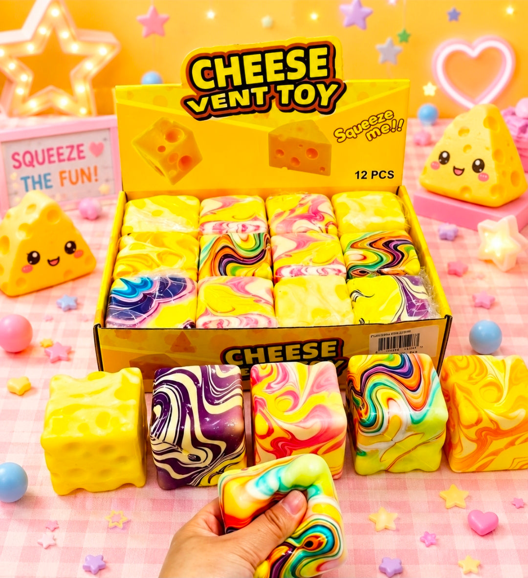 12pc Square cheese 🧀