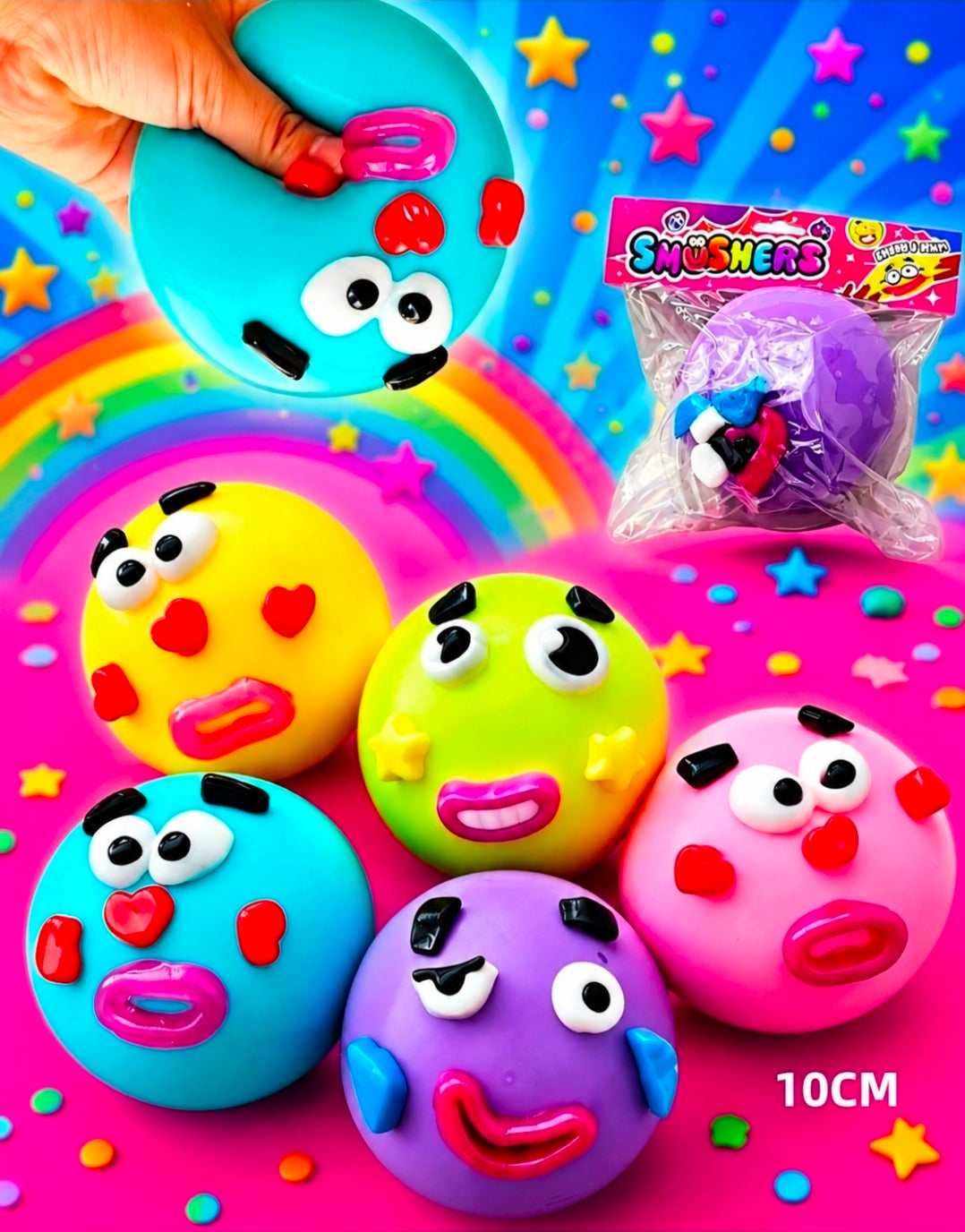 12pc Big Smusher squishy