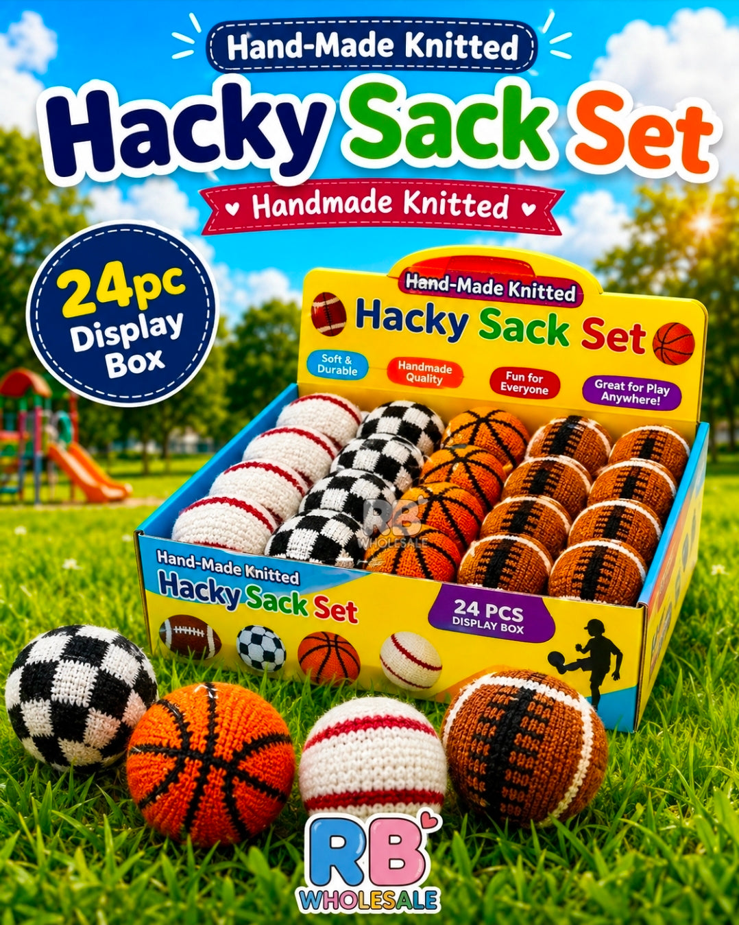 24pc Hacky Sack