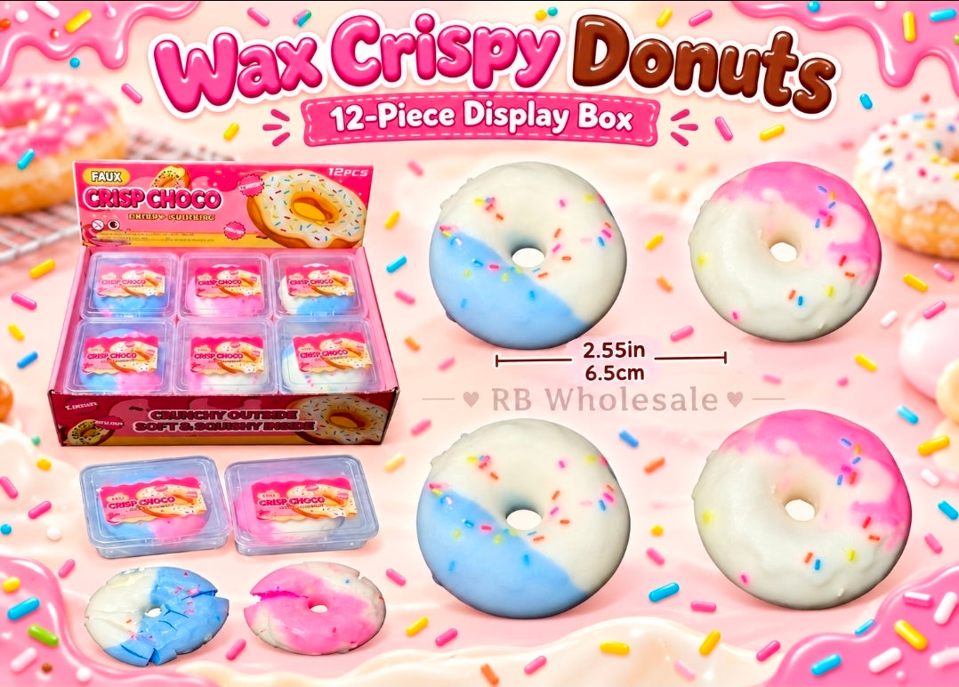12PC Wax Cracking Scented Donut 🍩