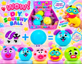 10pc Big Squishy Ball