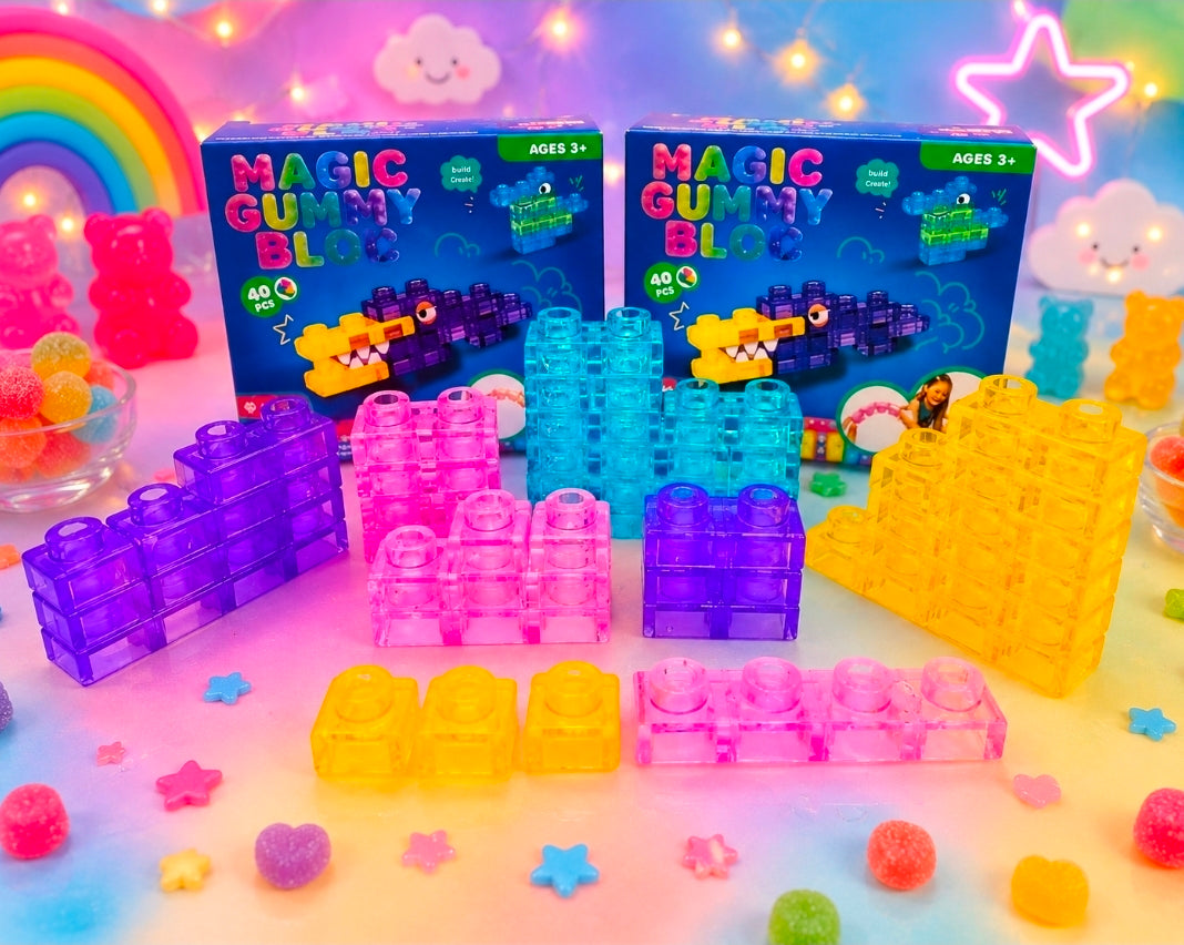 40pc Gummy blocks