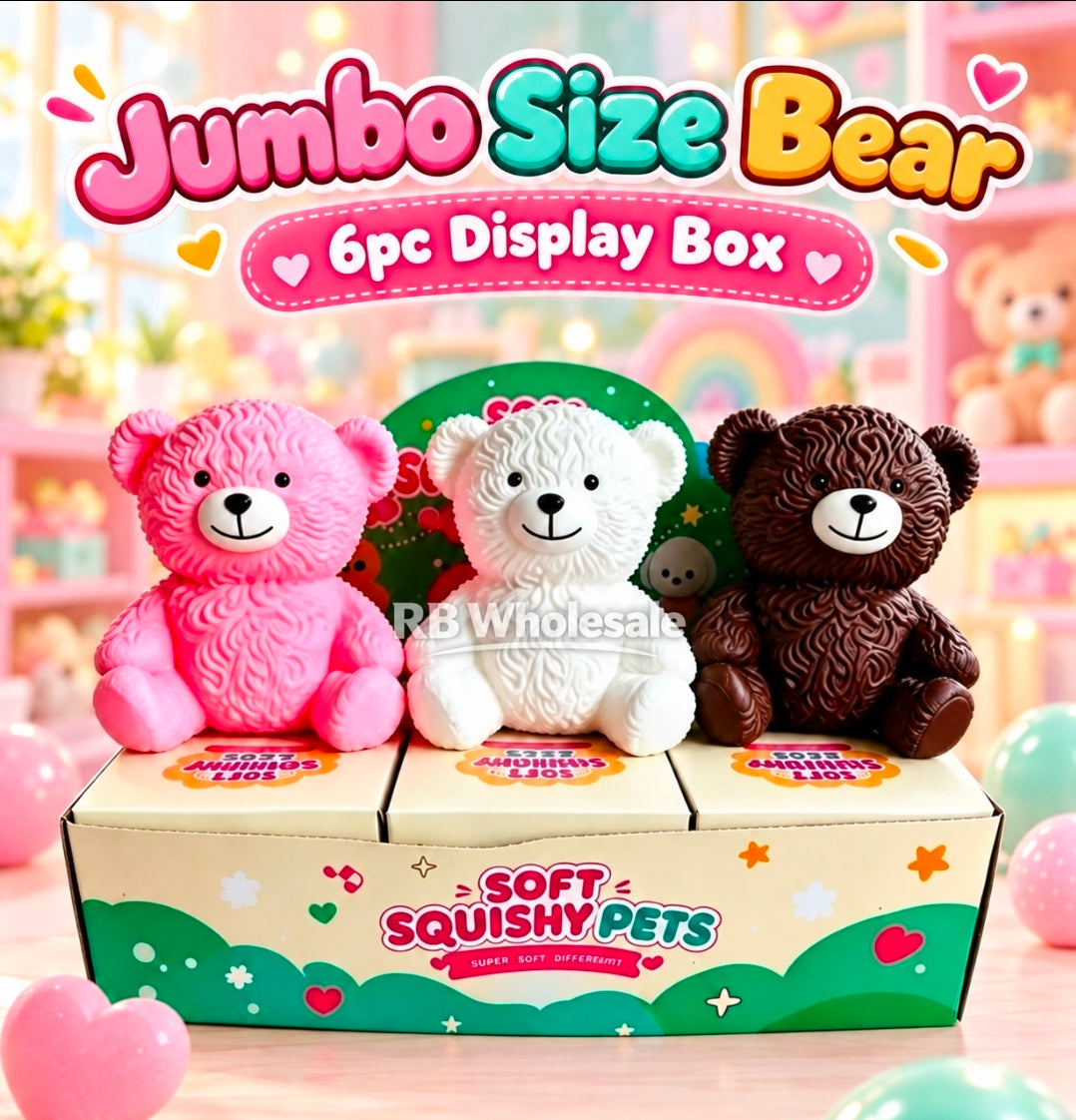 6PC Jumbo Bear 🐻