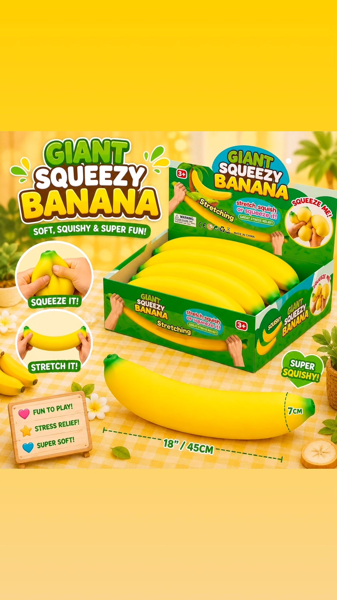 6pc Jumbo Banana 🍌