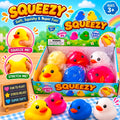 6pc Jumbo color Ducks