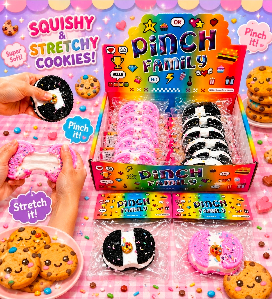 16pc pinch Family Cookies
