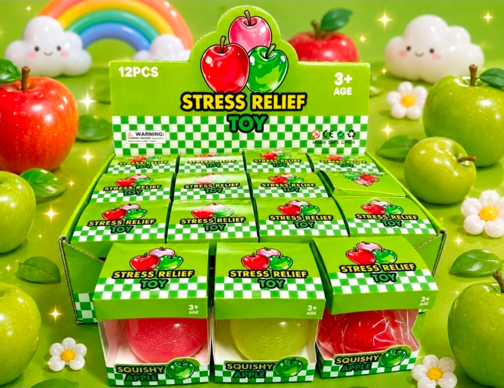 12PC  APPLE SQUISHY🍎