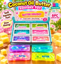 6Pc Color Coconut Oil Butter
