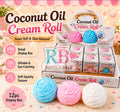 12PC Coconut Oil Cream Roll