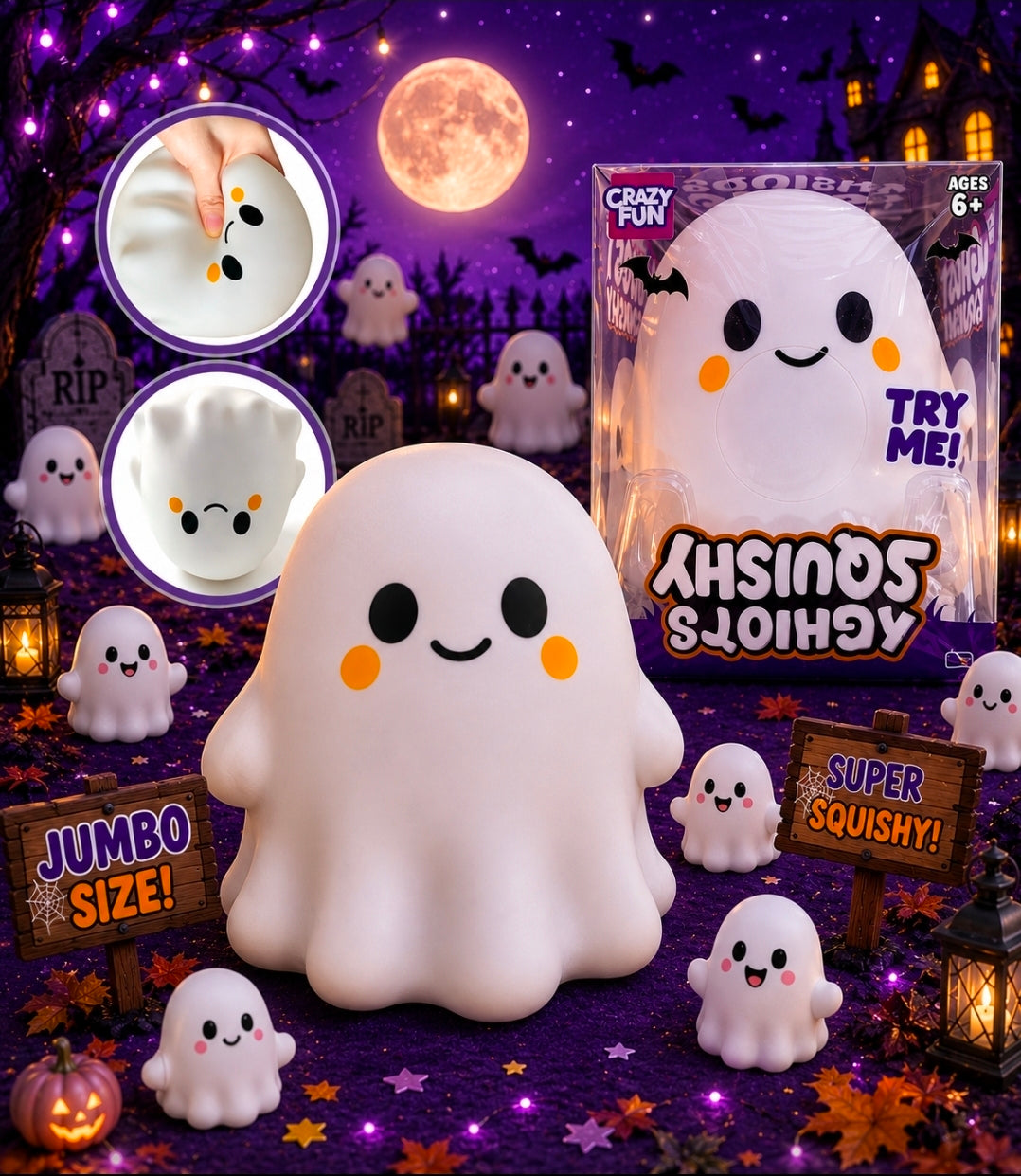 3pc JUMBO GHOST 👻