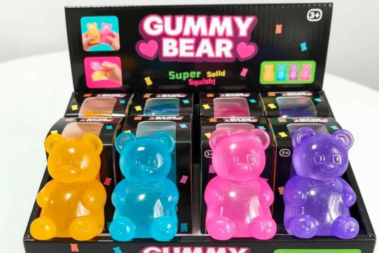 12PC BOX COLOR GUMMY BEAR