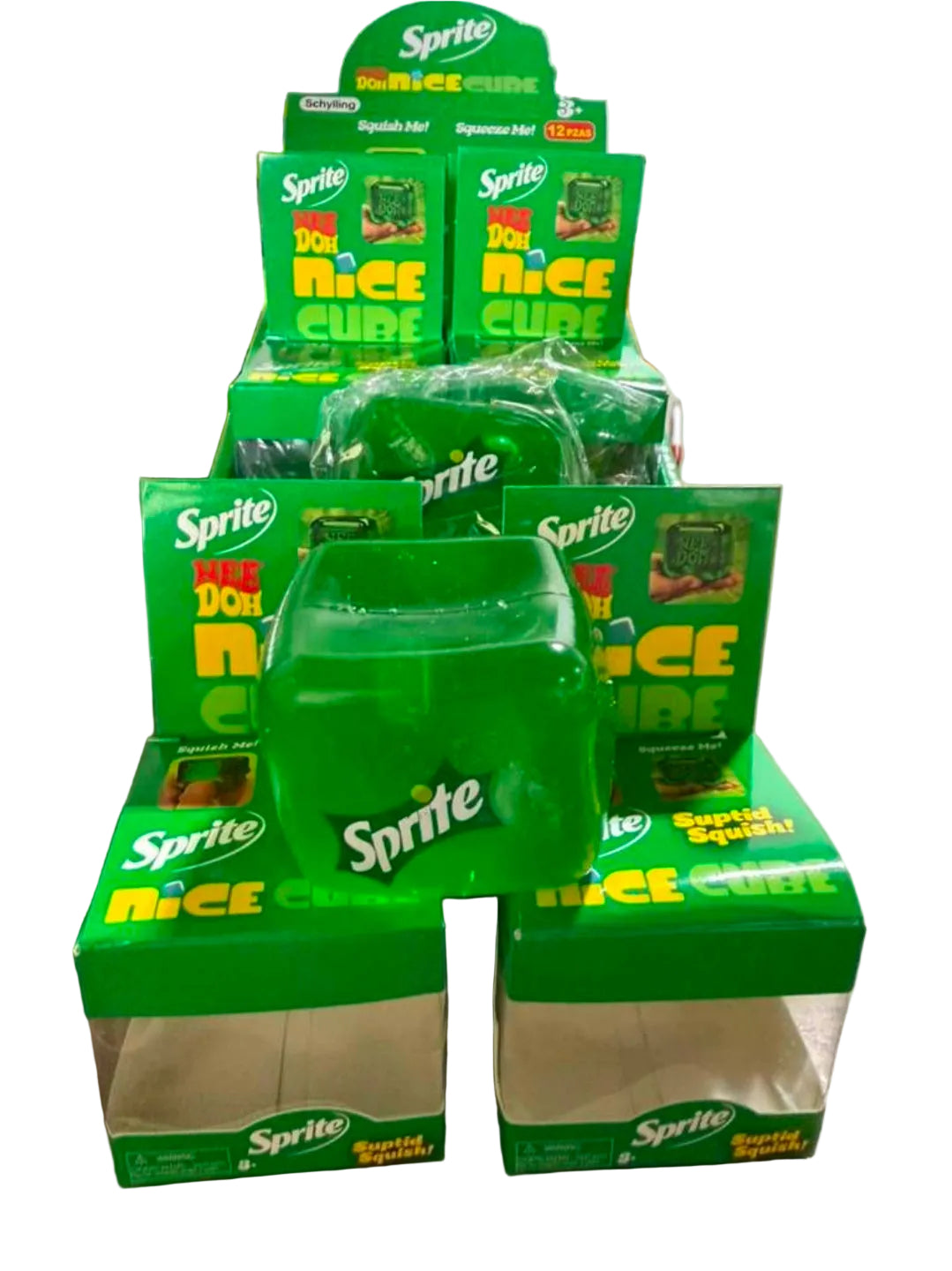 12pc Green Soda cube