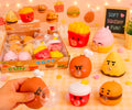 12pc Fast Food Bubble Toy