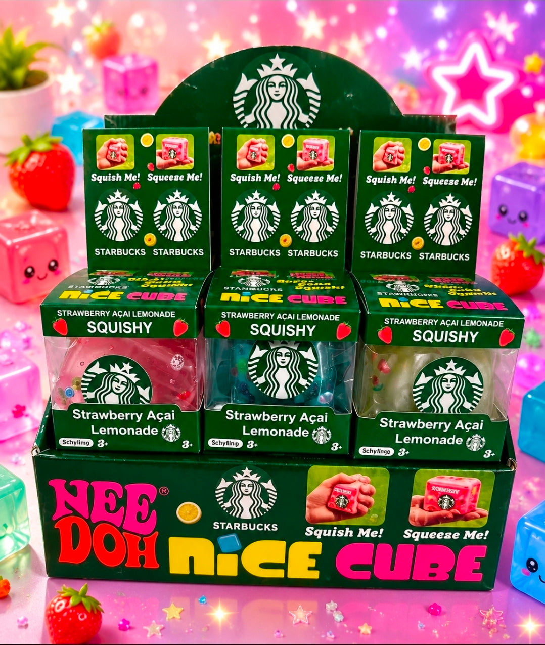 12pc Squishy Cube