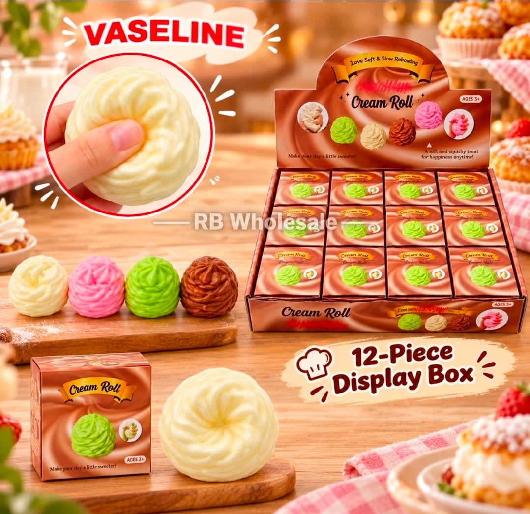 12PC Vaseline Cream Roll