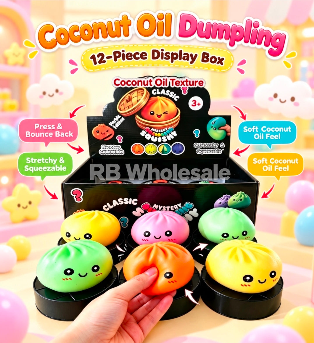 12PC Coconut Oil Dumplings