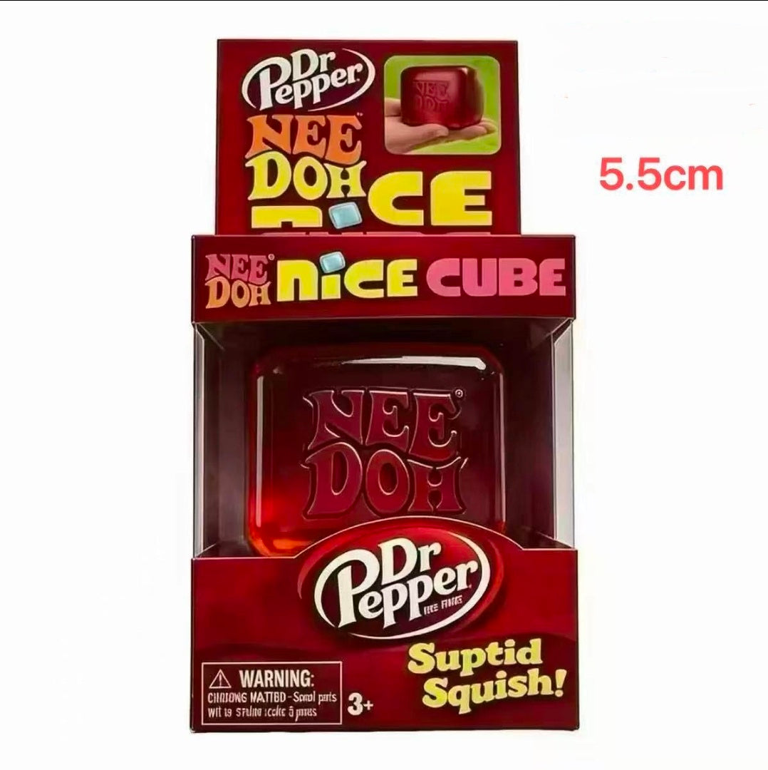 1pc Red soda cube