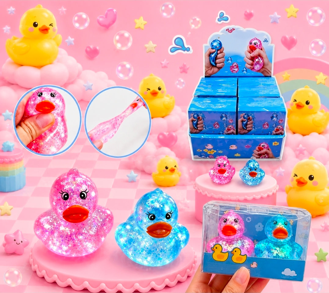 12 sets Glitter Duck