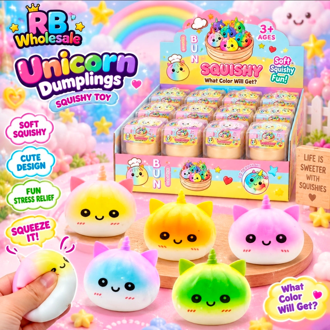 24pc Mini Unicorn Dumplings 🦄