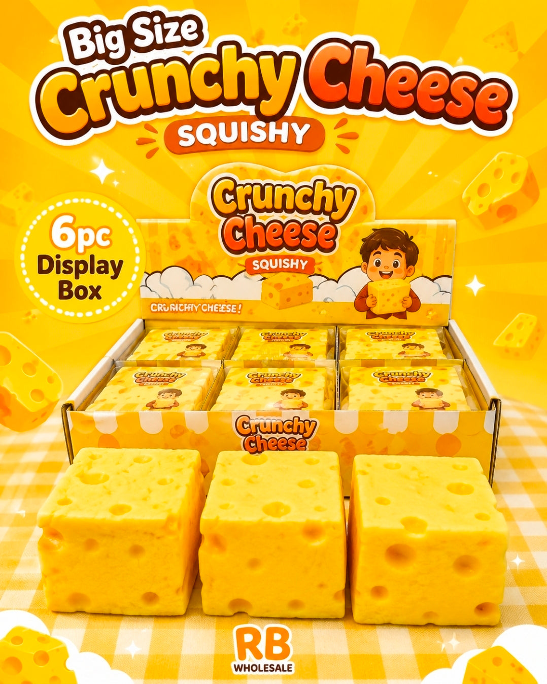 6pc Big Crunchy Cheese 🧀