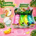 12pc Glitter Squishy Banana