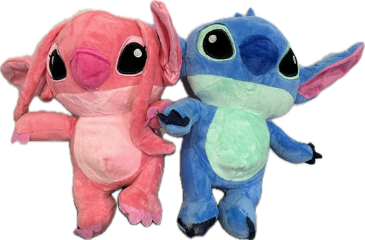 BLUE & PINK STICH 10PC PACK PLUSHIE